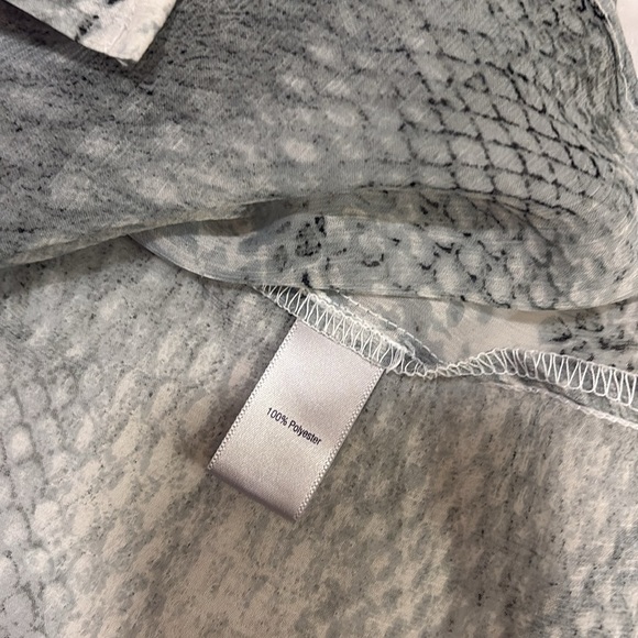 Jennifer Lopez Snake Sheer Blouse – Size S | Y2K Glam | Button-Up Look | - Picture 3 of 6